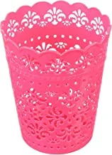 Round Plastic Basket Flower Shape - Assorted Colors