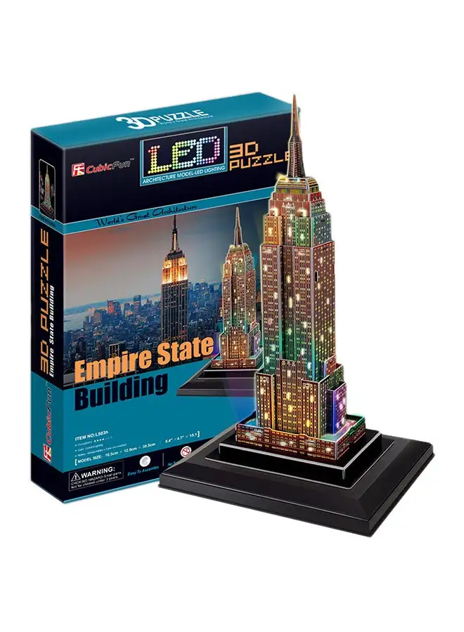 38-Piece Empire State Building USA 3D Puzzle