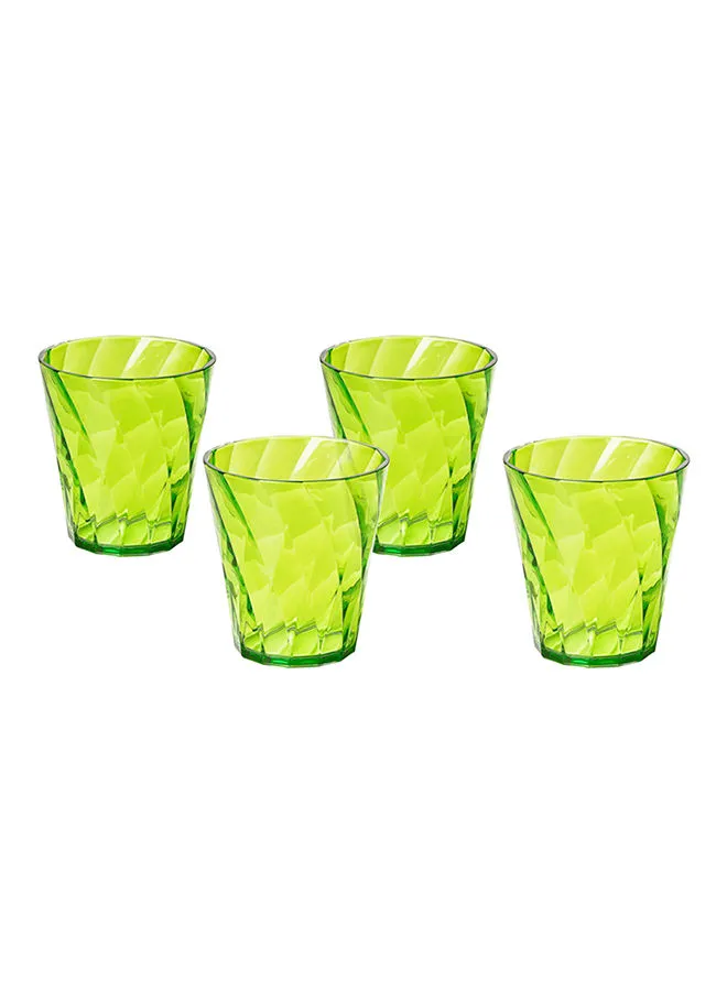 OMADA 4-Piece Melamine Set Green 0.3Liters