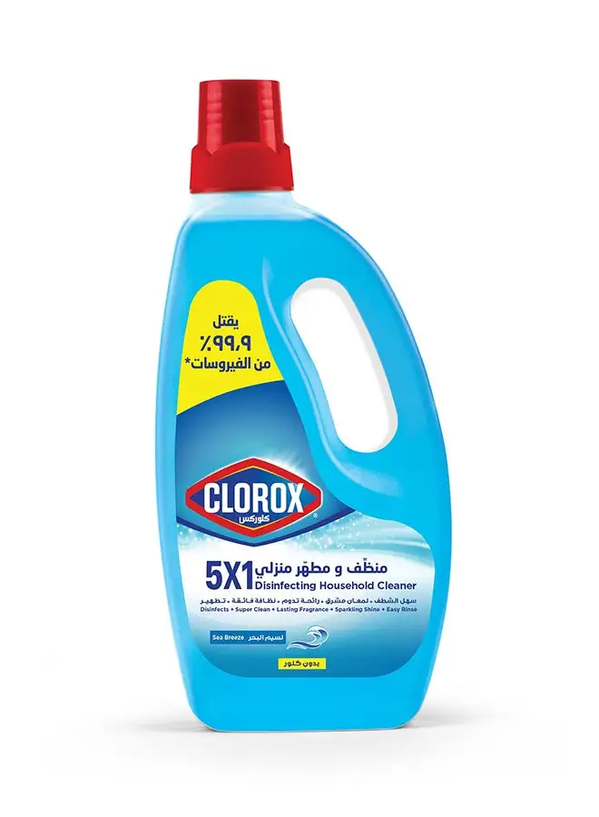 Clorox 5X1 Disinfecting Household Cleaner Sea Breeze Blue 700ml