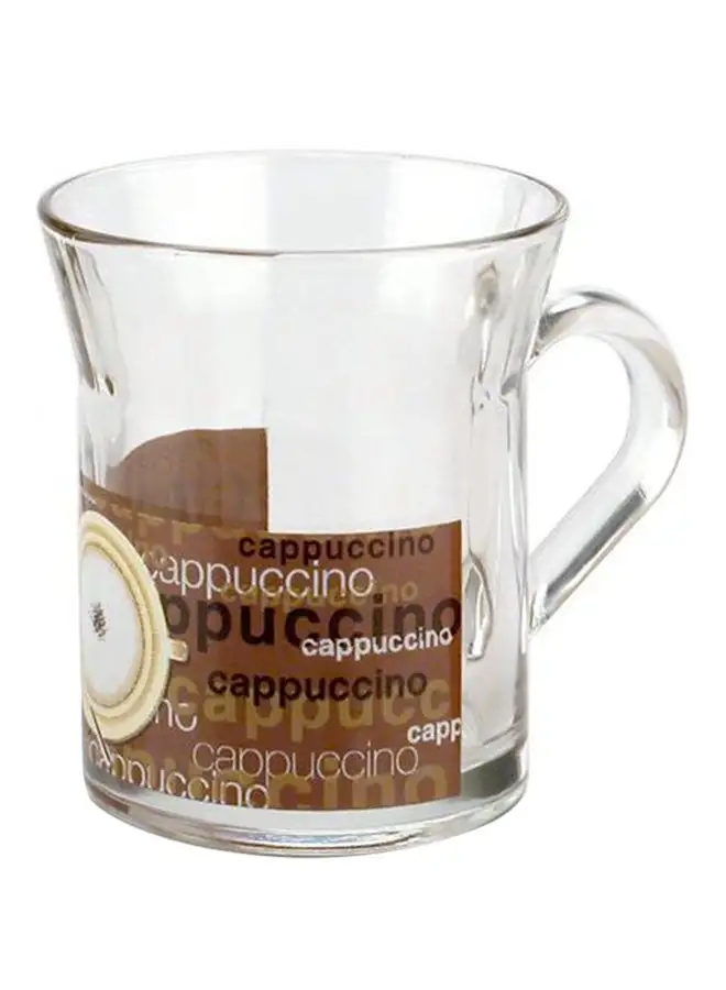 Decover Glass Coffee Mug Multicolour 300ml