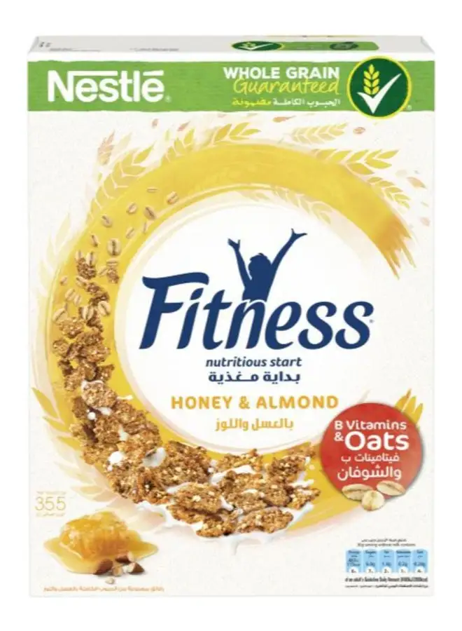 Nestle Honey And Almond Fitness Cereal 355grams