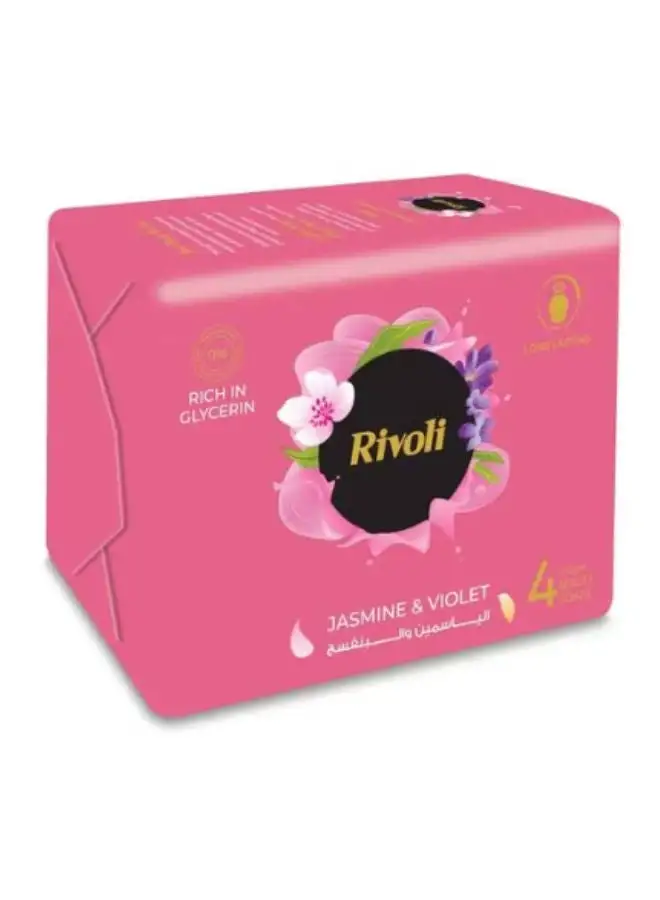 Rivoli 4-Piece Beauty Soap Set Multicolour 120grams