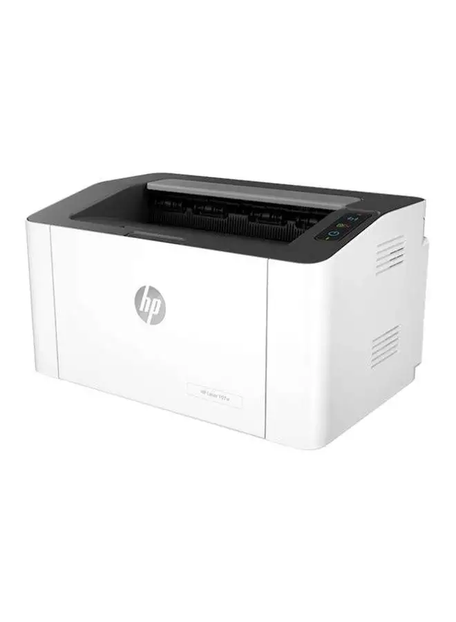 طابعة HP Laser 107w Wireless - سرعة طباعة تصل إلى 21 صفحة في الدقيقة - [4ZB78A] أبيض