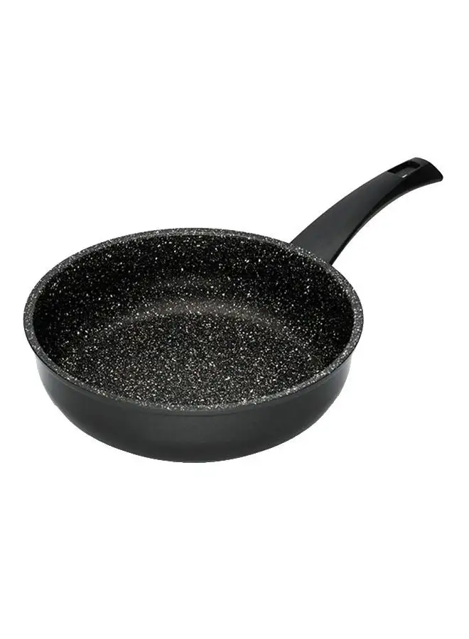 illa Cook On Rock Induction Deep Frying Pan Black 28cm