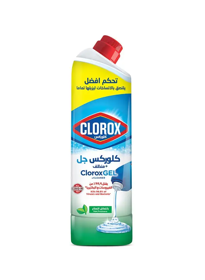 Clorox Gel Thick Bleach + Cleaner Mint Freshness 750ml