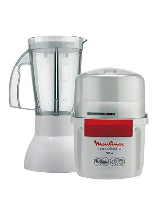 Moulinex La Moulinette Chopper With Blender, 250.0 ml 800.0 W AR6801EG White