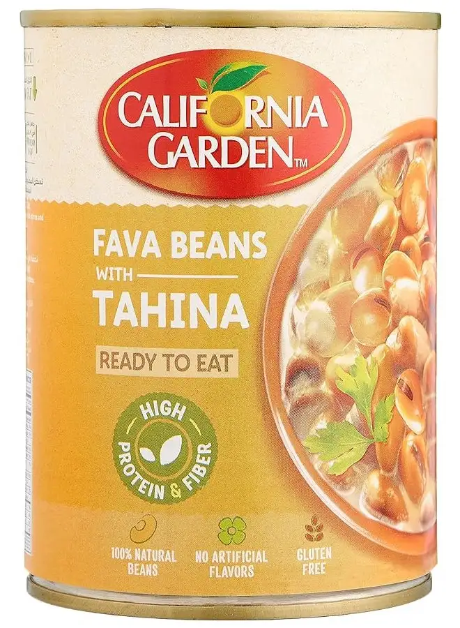 California Garden Fava Beans With Tahina 400grams