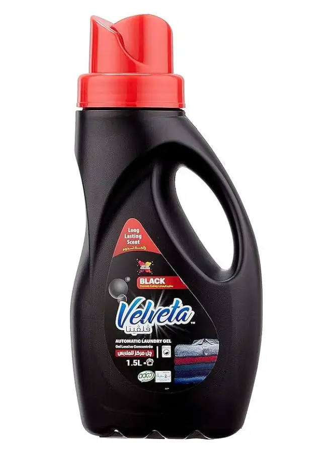 Velveta Automatic Black And Dark Clothes Gel 1.5Liters