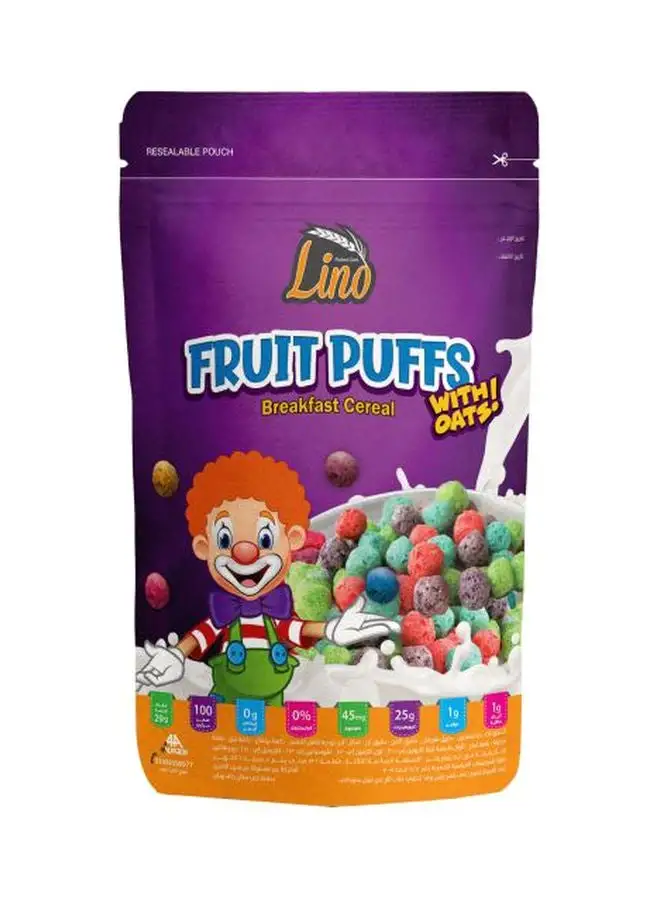 Lino Fruit Puffs Breakfast Cereals With Oats 250grams