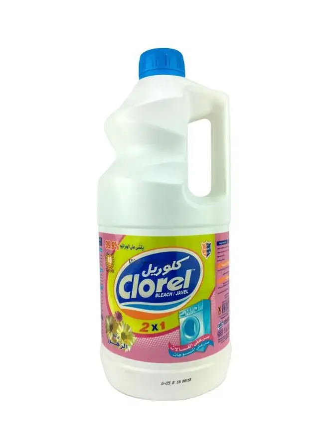 Clorel 2 In 1 Floral Liquid Bleach For Front Load 4kg