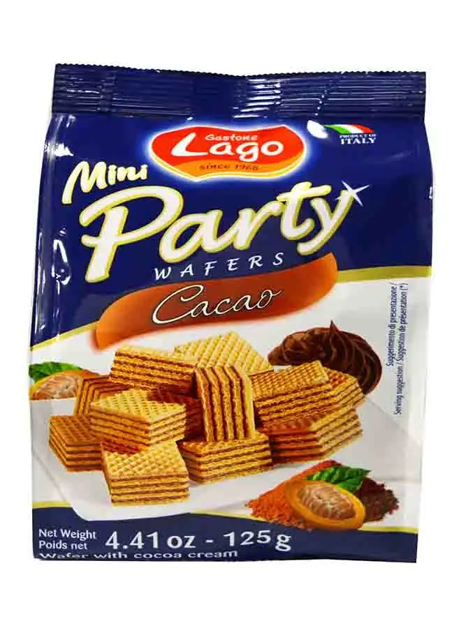 Lago Mini Party Cocoa Wafers 125grams