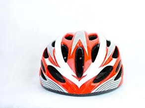 Hongui Aero Cycling Helmet -Black And White Red, One Size Byc002