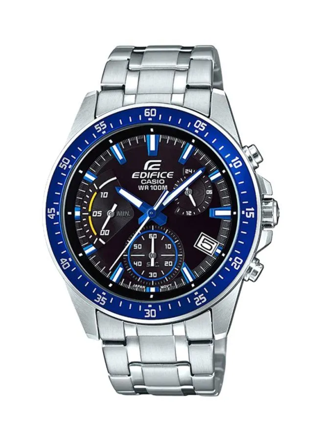 CASIO Men's Edifice Chronograph Watch EFV-540D-1A2VUDF - 49 mm - Silver