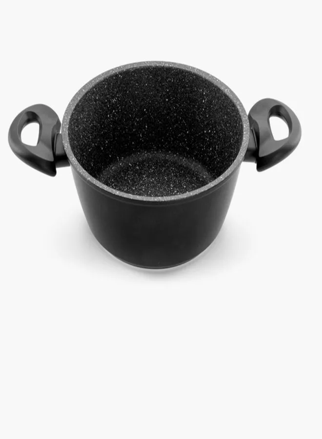 illa Cook On Rock Induction Pot Black 24cm