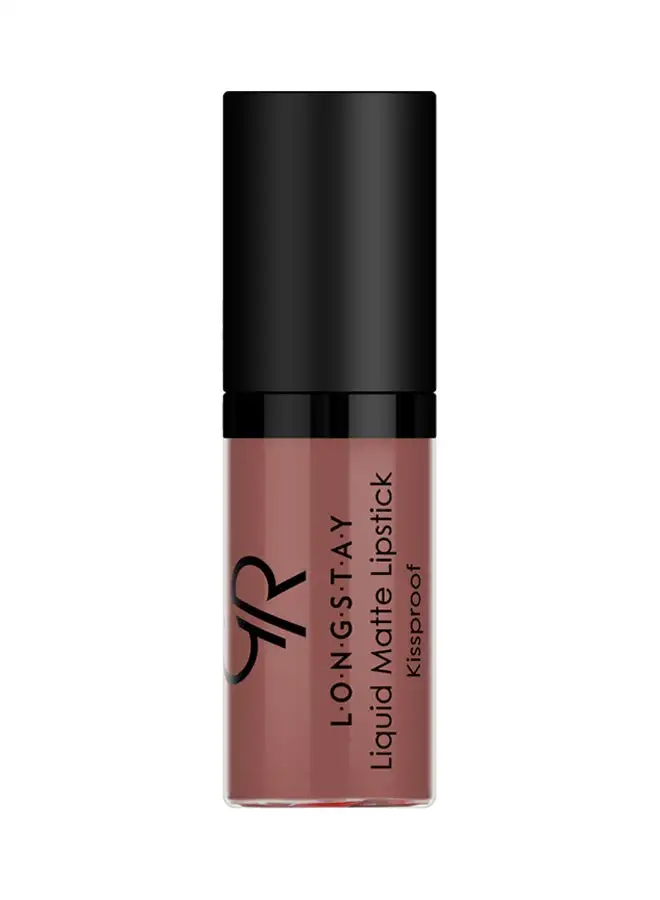 Golden Rose Longstay Liquid Matte Lipstick Brown 22