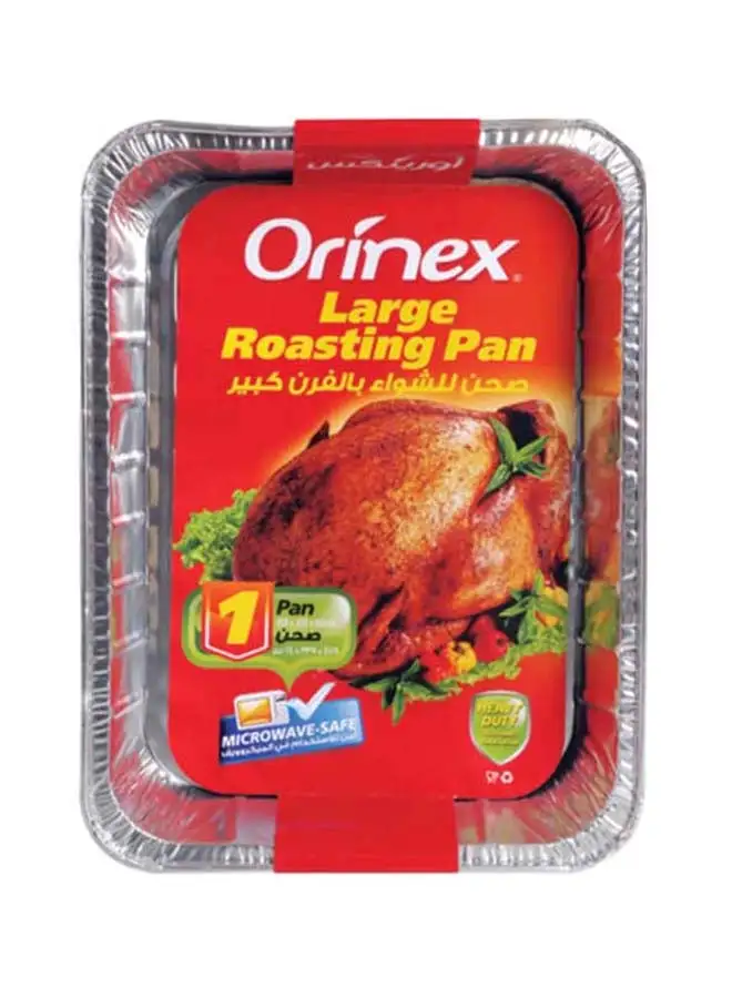 Orinex Large Roasting Pan With Plastic Lid