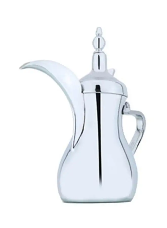 Alsaif Stainless Steel Arabic Coffee Dallah Pot Chrome