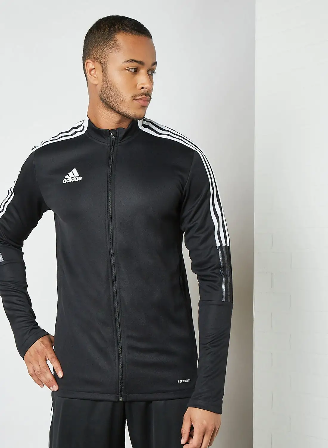 Adidas TIRO 21 Football Track Jacket Black