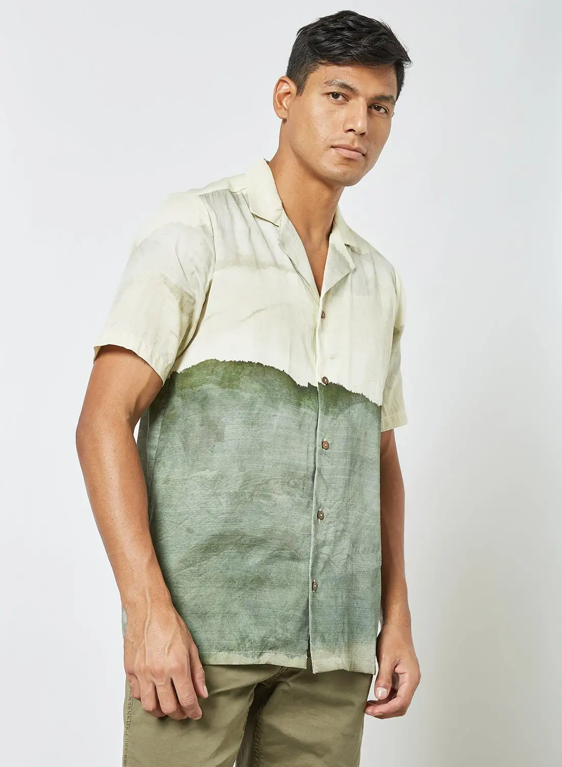 CORD Scenic Graphic Shirt Multicolour
