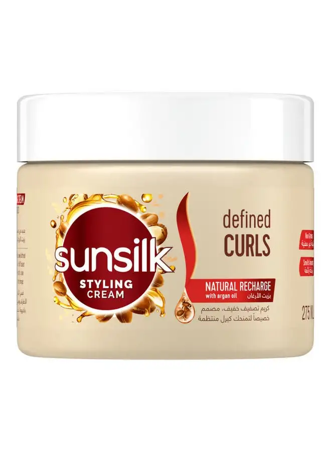 Sunsilk Argan Curls Hair Cream White 275ml