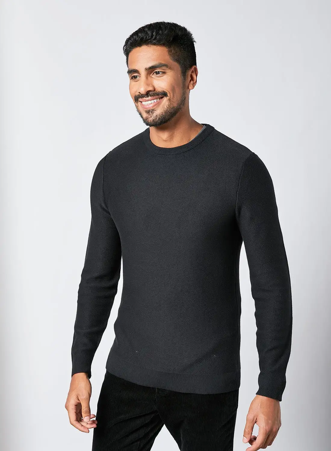 SELECTED Basic Sweater Navy
