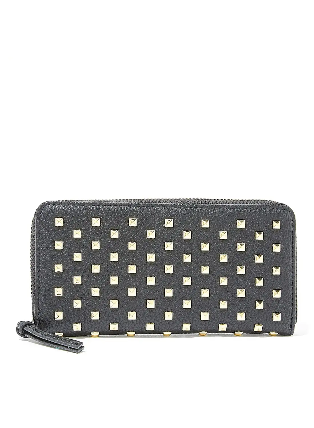 Jove Studded Long Wallet Black