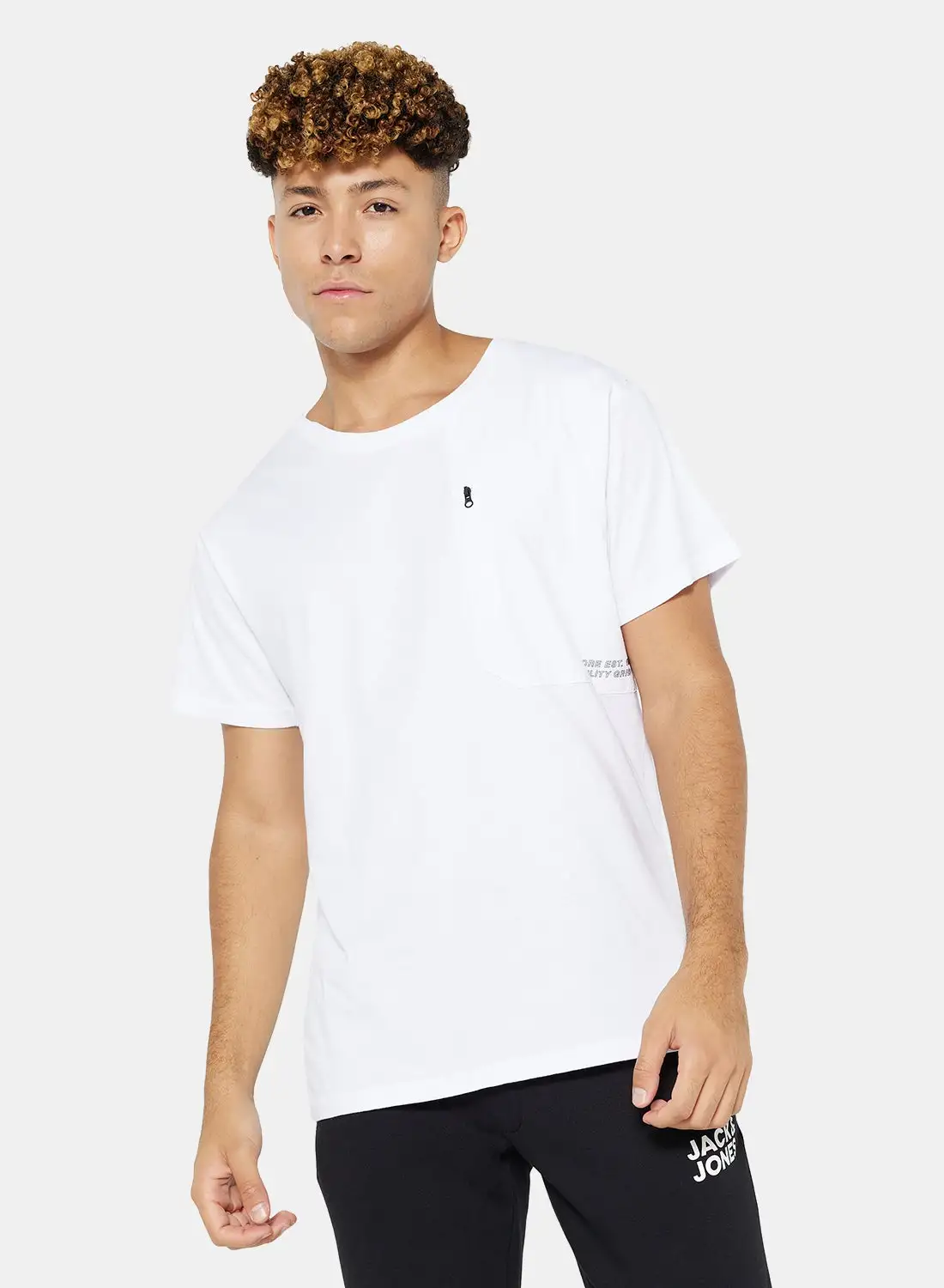 JACK & JONES Essential Crew Neck T-Shirt White