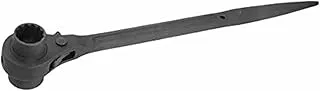 Total THTRSW19221 Double Socket Ratchet Wrench With High Performance - Black