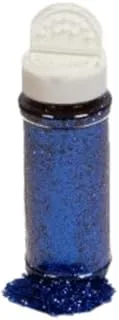 Glitter powder bottle from Samir and Ali, blue