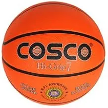 Cosco Hi-Grip Basketball, Size 5 (Multicolour)