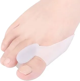 SHOWAY Gel Toe Separators 8Pcs, Bunion Corrector Toe Straightener Toe Spreader Protectors