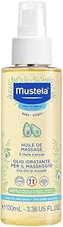 Mustela Bébé-enfant huile massage spray huile avocat 100 ml, One Size