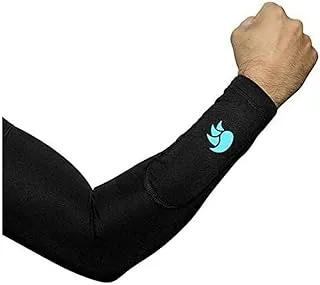 DSC Compression | Unisex | Medium | Black | Polyester fabric blended | Arm Sleeve