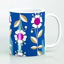 Bello Flower White Color Mug - Porcelain 300ml