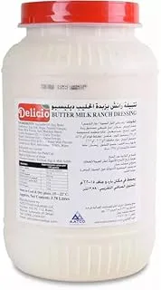 DELICIO DRESSINGS- RANCH- 3.78 Ltr