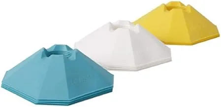 Aglity Cones Lp8616 White/Blue/Yellow/Red 204X60Mm @Fs