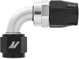 Mishimoto MMFT-SW-10-90 -10AN Braided Line Fitting, 90 Degree, Black