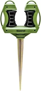 Beorol Metal Spike Water Garden Hose Reel Guide, Zinc Coated Rust Free - Gvc