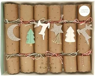 Meri Felt & Glitter Icon Crackers 6 Pieces