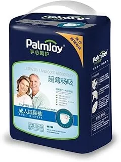 Palmjoy Comfort Guard Adult Diaper, L/XL, 10 pcs