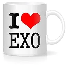 Fast Print Printed Mug, I Love Exo - Multicolor, 2724746409153