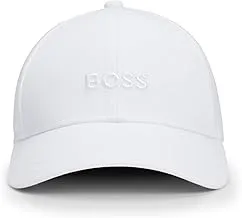 BOSS mens Center Logo Cotton Twill Cap Baseball Cap