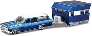 Maisto 1:64 Scale Tow and Go Car Trailer, Red