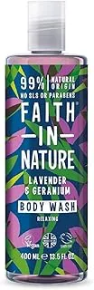 Faith In Nature Lavender & Geranium Body Wash, 400 Ml
