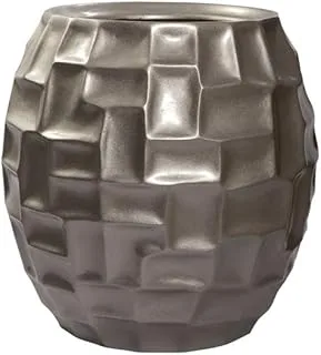وعاء زرع فقاعات من جوفر (40 × 40 سم ، فضي)