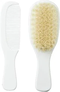 Mininor 10804 Comb and Brush 0 Months + White