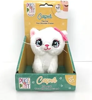 Pugs At Play Shoulder Buddy Casper 4-Inch