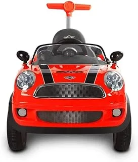 Rollplay Mini Cooper Push Car Red Ride On, Suitable for kids from 12 months +, 42513