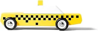 Candylab Toys - Juniors Taxi Wooden Car - Solid Beech Wood